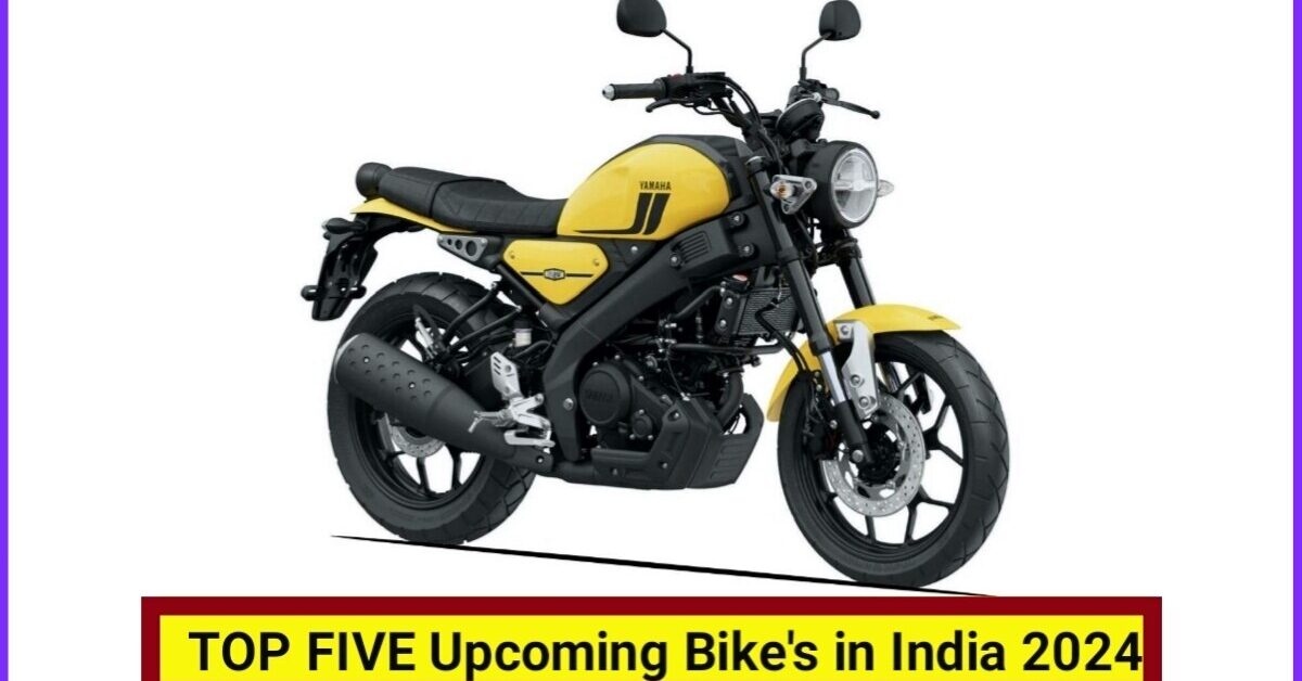Top Five Upcoming Bikes in India 2024 under 1.5 lakh